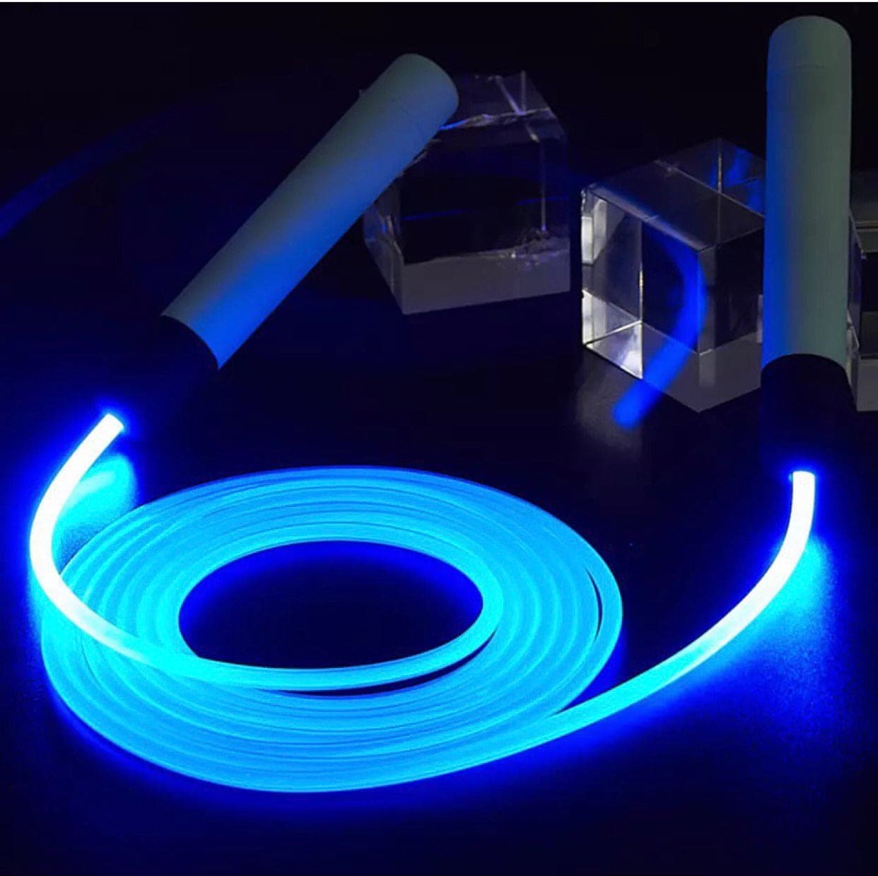 Adjustable Luminous LED Light Training Jump Rope, Led Light Up Jump Rope For Kids, Glowing Luminous Skipping Rope Adjustable Luminous LED Light Training Jump Rope, Led Light Up Jump Rope For Kids, Glowing Luminous Skipping Rope